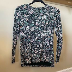J. Jill Paisley Floral Long Sleeve